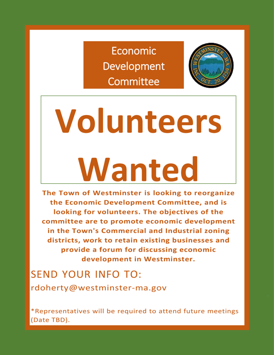 Economic Development Committee- Looking For Volunteers