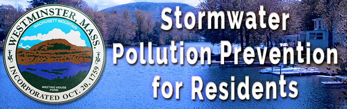 Westminster Lake - Stormwater Pollution Prevention for Residents