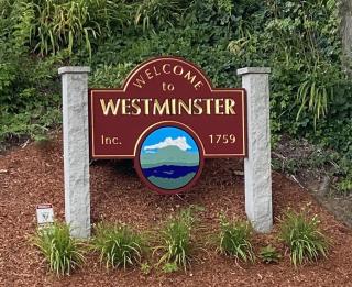 Welcome to Westminster Sign