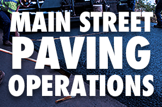 Main Street Paving Operations