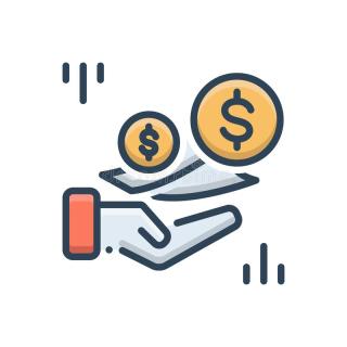 Image of hand holding money 
