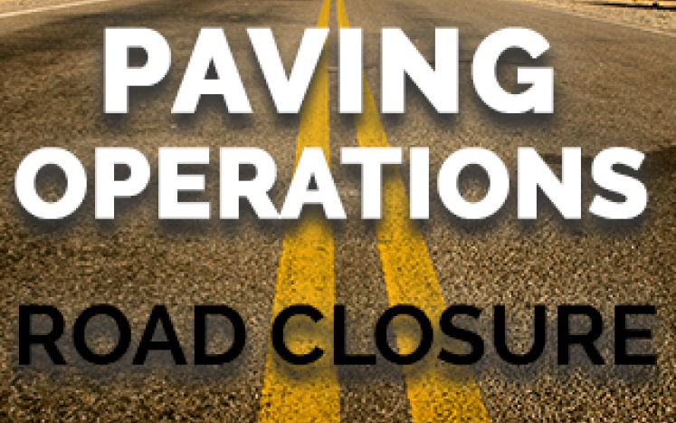 Paving Operations: Road Closure