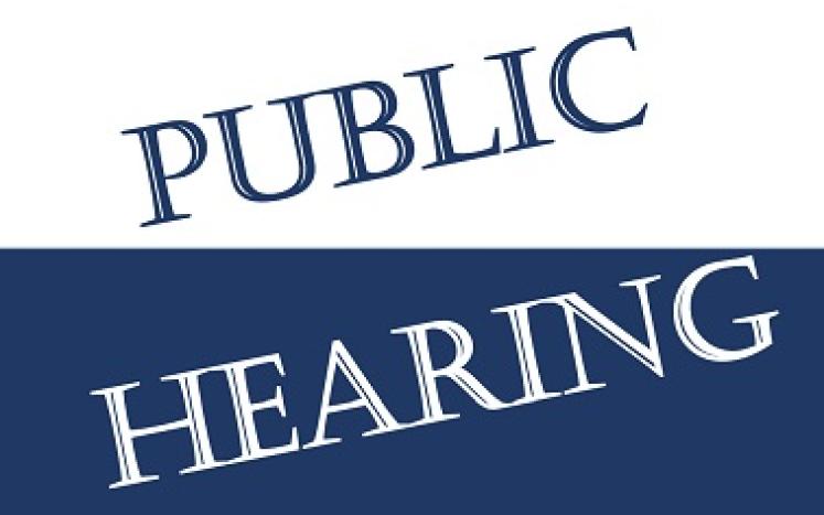 public hearing graphic