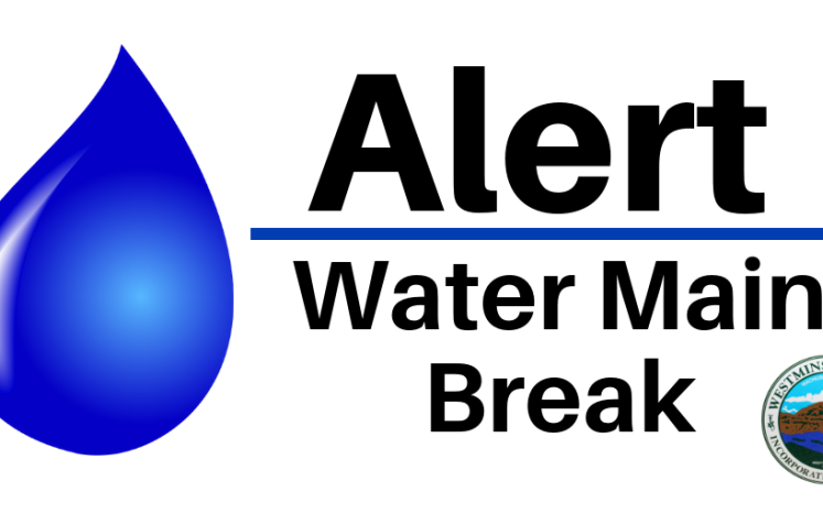Alert Water Main Break