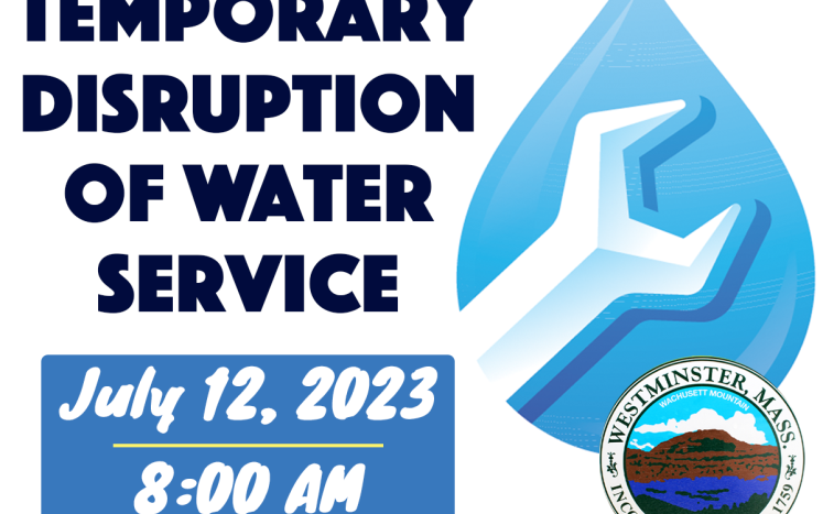Water Repair Work – Temporary Disruption of Service in the Area of 22 State Road East & Old Town Farm Road